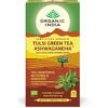 Ceai Tulsi (Busuioc Sfant) cu Ceai Verde si Ashwagandha Ecologic/Bio 25dz ORGANIC INDIA