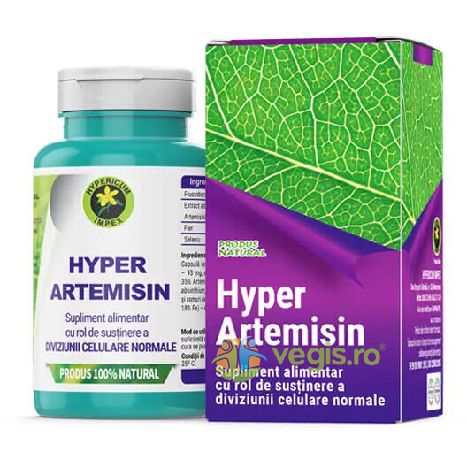 Hyper Artemisin 60cps, HYPERICUM, Remedii Capsule, Comprimate, 1, Vegis.ro