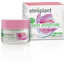 Gel - Crema Intens Hidratant pentru Ten Uscat si Sensibil Skin Moisture 50ml ELMIPLANT