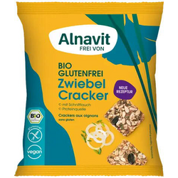 Crackers cu Ceapa fara Gluten Ecologici/Bio 75g ALNAVIT
