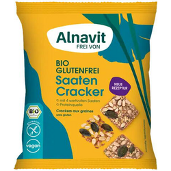 Crackers cu Seminte fara Gluten Ecologici/Bio 75g ALNAVIT