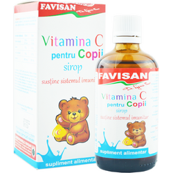 Vitamina C pentru Copii Sirop 100ml FAVISAN