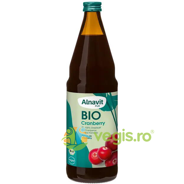 Suc de Merisoare Ecologic/Bio 750ml ALNAVIT