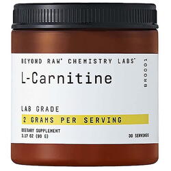 L-Carnitina Beyond Raw Chemistry Labs 90g GNC