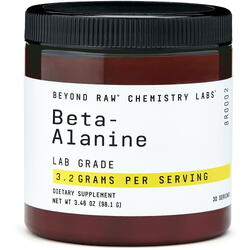 Beta-Alanina Beyond Raw Chemistry Labs 98.1g GNC
