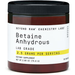 Betaina Anhidra Beyond Raw Chemistry Labs 75.9g GNC