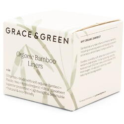 Absorbante (Panty Liners) din Bambus Organic 24buc GRACE AND GREEN