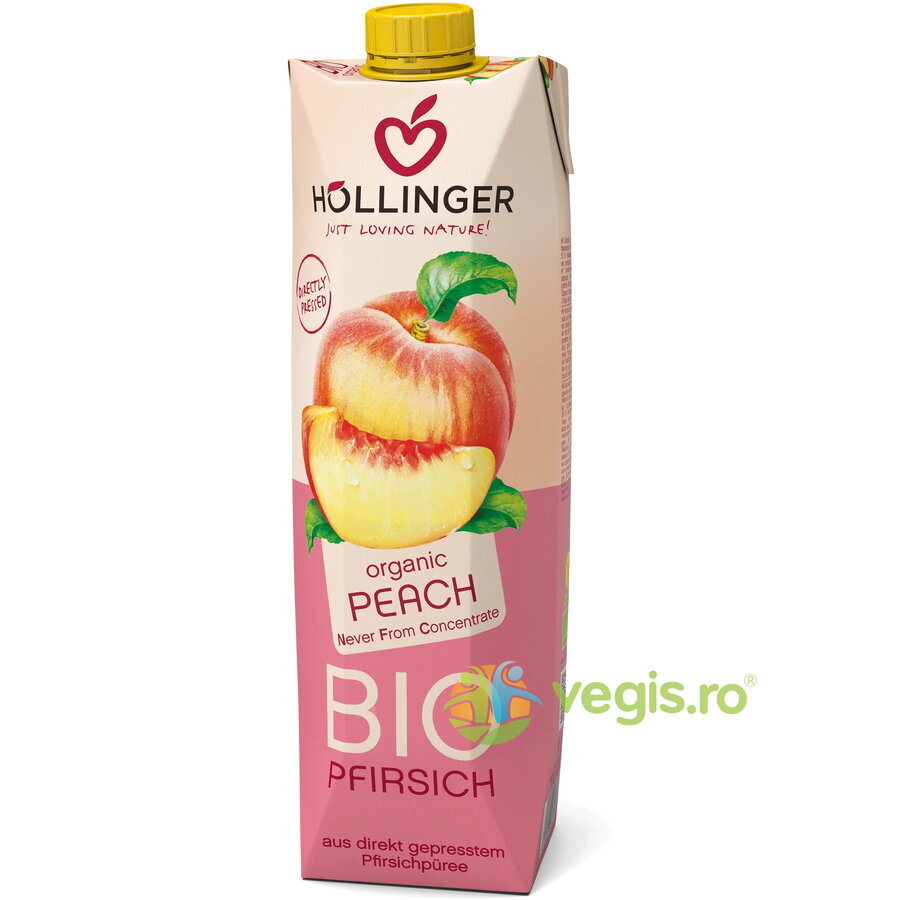 Nectar din Piersici Ecologic/Bio 1L HOLLINGER