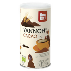 Bautura din Cereale Yannoh Instant cu Cacao fara Gluten Ecologice/Bio 175g LIMA