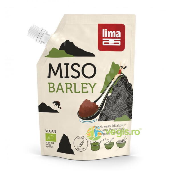 Pasta Miso de Orz si Soia Ecologica/Bio 300g, LIMA, Condimente, 1, Vegis.ro