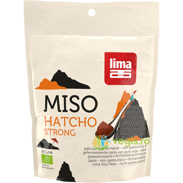 Pasta de Soia Hatcho Miso Ecologica/Bio 300g, LIMA, Condimente, 1, Vegis.ro