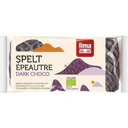 Rondele din Spelta Expandata cu Ciocolata Neagra Ecologice/Bio 90g LIMA