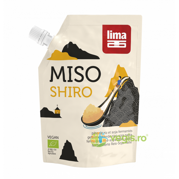 Pasta de Soia Shiro Miso Ecologica/Bio 300g, LIMA, Condimente, 1, Vegis.ro
