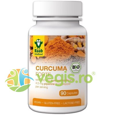 Turmeric (Curcuma) Forte Ecologic/Bio 500mg 90cps