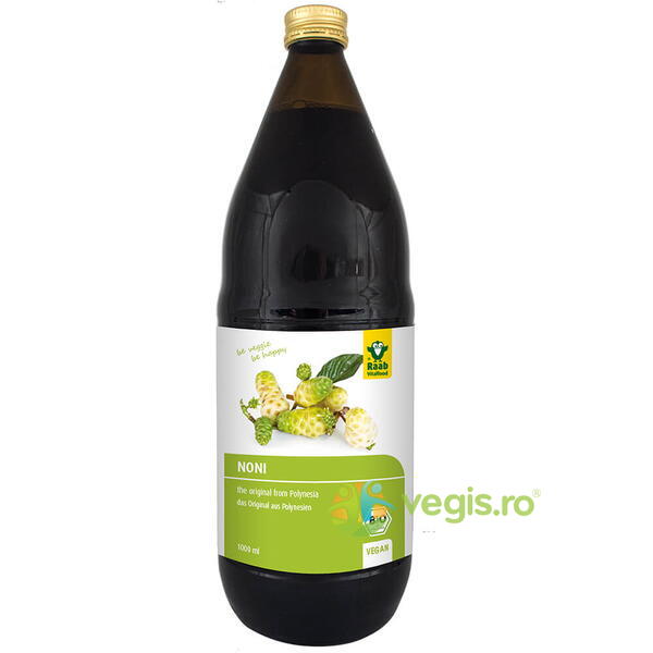 Suc din Fructe de Noni Ecologic/Bio 1L, RAAB, Sucuri, Siropuri, Bauturi, 1, Vegis.ro