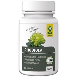 Rhodiola Rosea Ecologica/Bio 550mg 60cps RAAB
