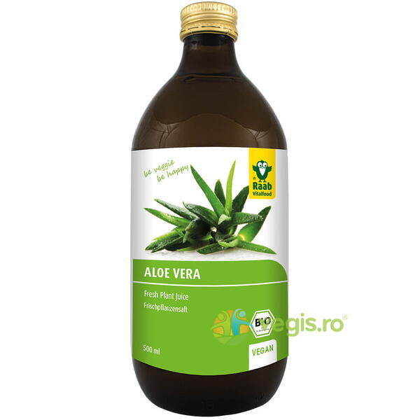 Suc de Aloe Vera Ecologic/Bio 1L, RAAB, Sucuri, Siropuri, Bauturi, 1, Vegis.ro