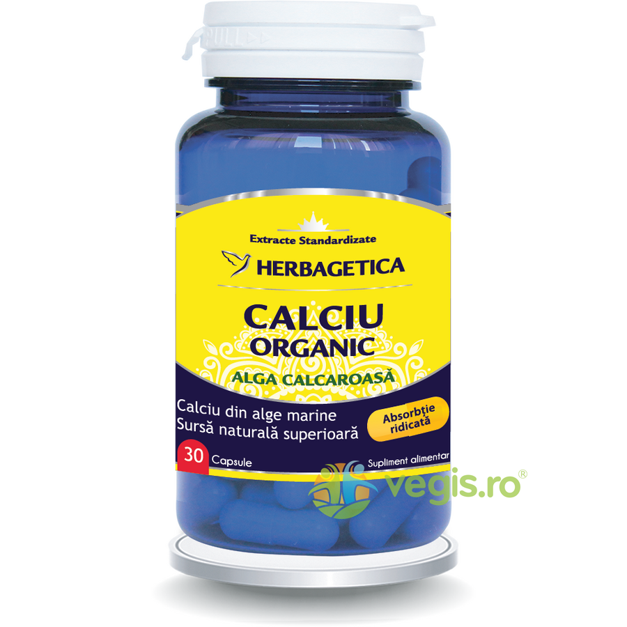 Calciu Organic 30cps 30cps Capsule, Comprimate