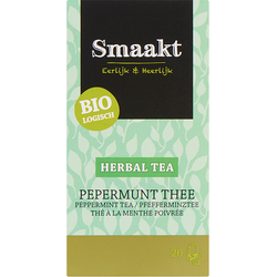 Ceai de Menta Ecologic/Bio 20 plicuri SMAAKT