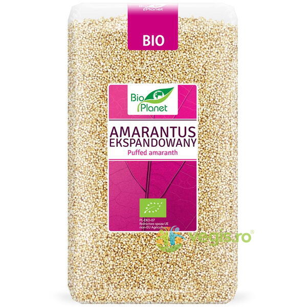 Amarant Expandat Ecologic/Bio 150g, BIO PLANET, Cereale boabe, 1, Vegis.ro