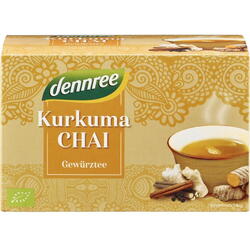 Ceai Curcuma Chai Ecologic/Bio 40g DENNREE