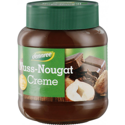 Crema de Ciocolata cu Alune Nuss-Nougat Ecologic/Bio 400g DENNREE