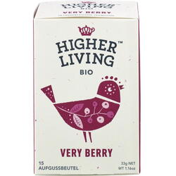Ceai de Fructe Very Berry Ecologic/Bio 15 plicuri HIGHER LIVING