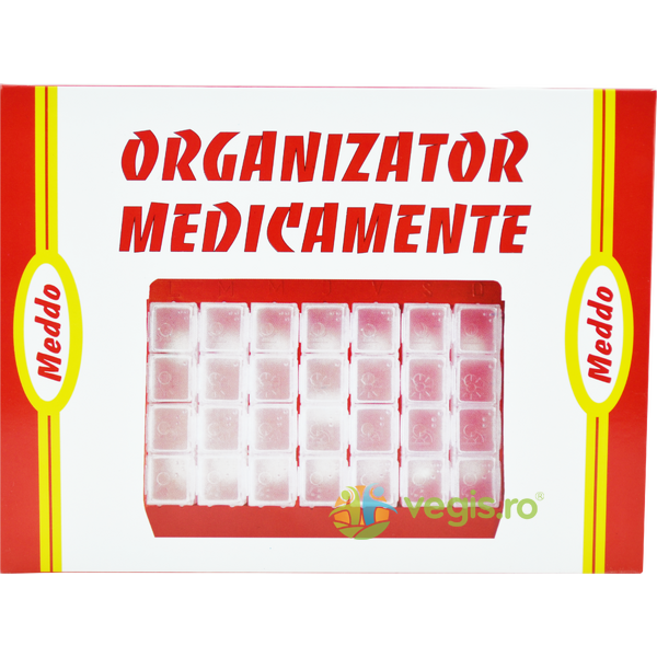 Organizator Medicamente Saptamanal, MEDDO, Produse auxiliare, 2, Vegis.ro