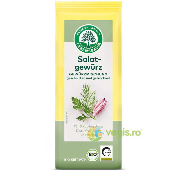 Condiment pentru Salata Ecologic/Bio 40g, LEBENSBAUM, Condimente, 1, Vegis.ro