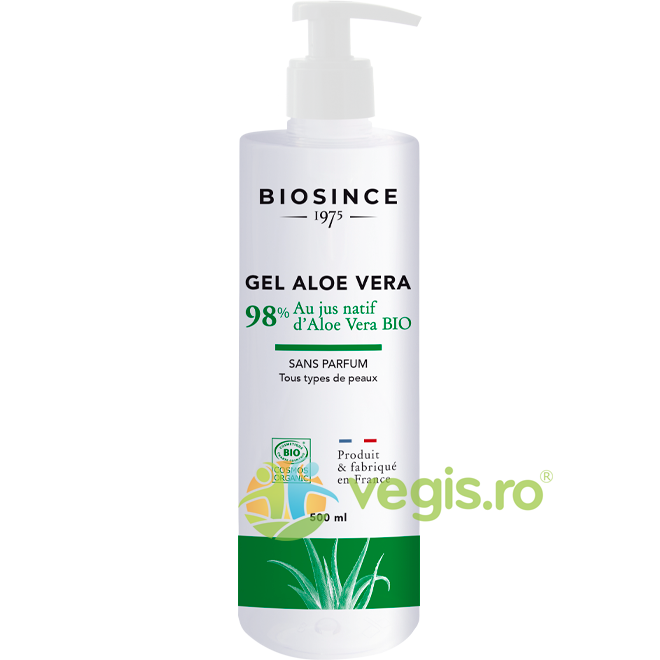 Gel cu Aloe Vera 98% Ecologic/Bio 500ml 500ml Cosmetice