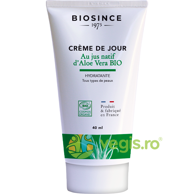 Crema de Zi pentru Fata cu Aloe Vera Ecologica/Bio 40ml 40ml Cosmetice