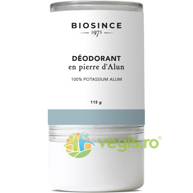 Deodorant Solid din Piatra de Alaun fara Aluminiu Ecologic/Bio 115g 115g Cosmetice
