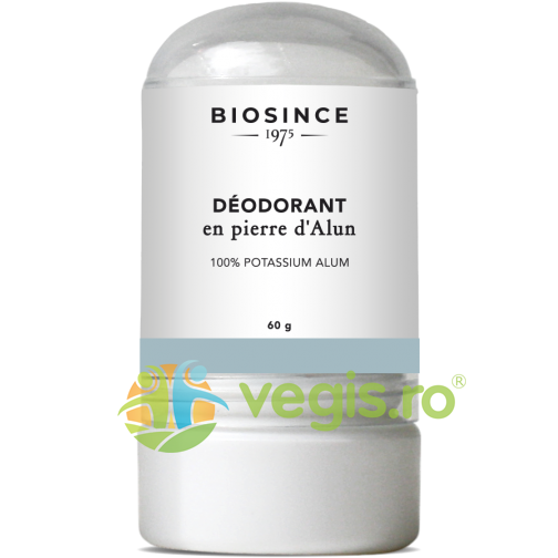 Deodorant Solid din Piatra de Alaun fara Aluminiu Ecologic/Bio 60g 60g Cosmetice