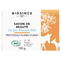 Sapun cu Lapte de Magarita, Patchouli si Ylang-Ylang Ecologic/Bio 100g BIOSINCE 1975