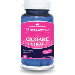 Cicoare Extract 60Cps HERBAGETICA