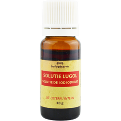 Solutie Lugol (Solutie de Iod Iodurat) 10g INFOPHARM