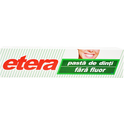 Pasta de Dinti fara Fluor Etera 125ml PLANT ACTIV