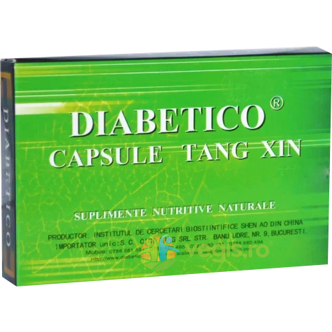 Diabetico Tang Xin 18cps, CICI TANG, Capsule, Comprimate, 1, Vegis.ro