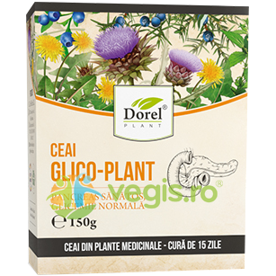 Ceai Glico-Plant 150g, DOREL PLANT, Ceaiuri vrac, 1, Vegis.ro