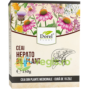 Ceai Hepato-Bil Plant 150g, DOREL PLANT, Ceaiuri vrac, 1, Vegis.ro