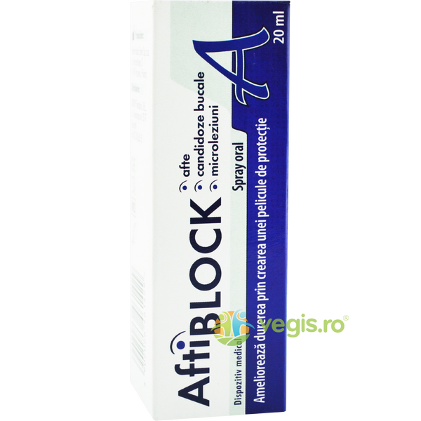Aftiblock Spray 20ml, ZDROVIT, Remedii Naturale ORL, 1, Vegis.ro