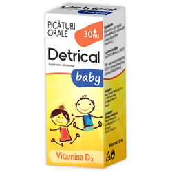 Detrical Baby (Vitamina D3) Picaturi Orale 30ml ZDROVIT