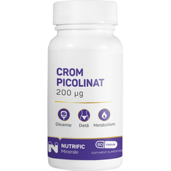 Crom Picolinat 200mcg 60cps NUTRIFIC