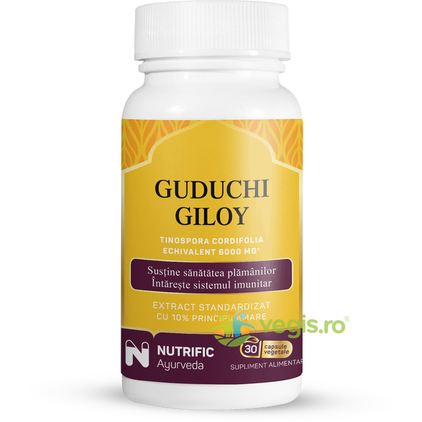 Guduchi Giloy 30cps, NUTRIFIC, Capsule, Comprimate, 3, Vegis.ro