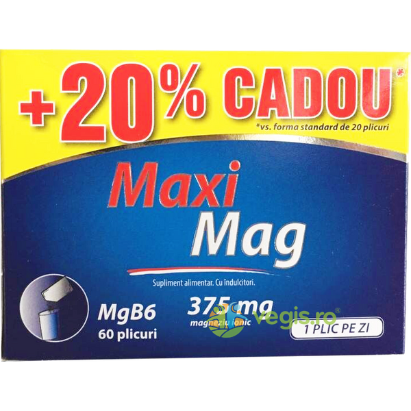 Maximag 60dz 20% Cadou, ZDROVIT, Pulberi & Pudre, 1, Vegis.ro