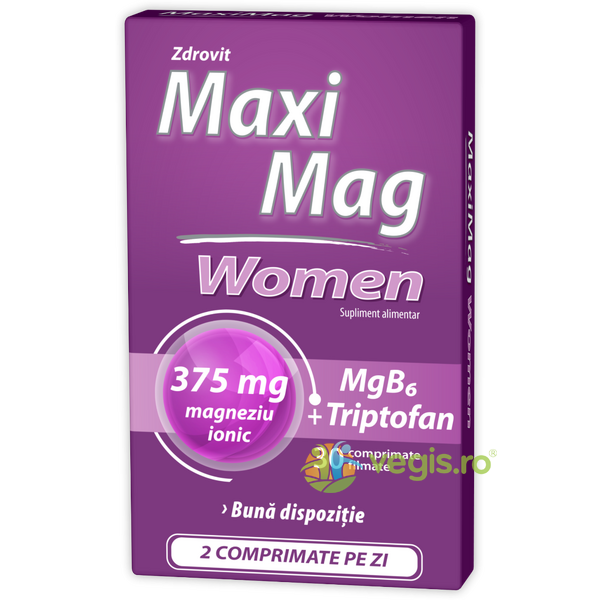 Maximag Women 30cpr, ZDROVIT, Capsule, Comprimate, 1, Vegis.ro