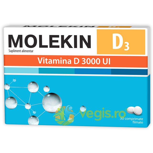 Molekin Vitamina D3 3000U.I 30cpr