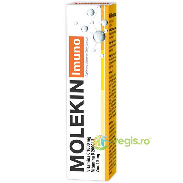 Molekin Imuno 20cpr efervescente, ZDROVIT, Vitamine, Minerale & Multivitamine, 1, Vegis.ro
