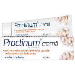 Proctinum Crema pentru Hemoroizi 30ml ZDROVIT