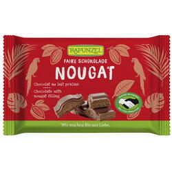 Ciocolata Nougat Cristallino Ecologica/Bio 100g RAPUNZEL